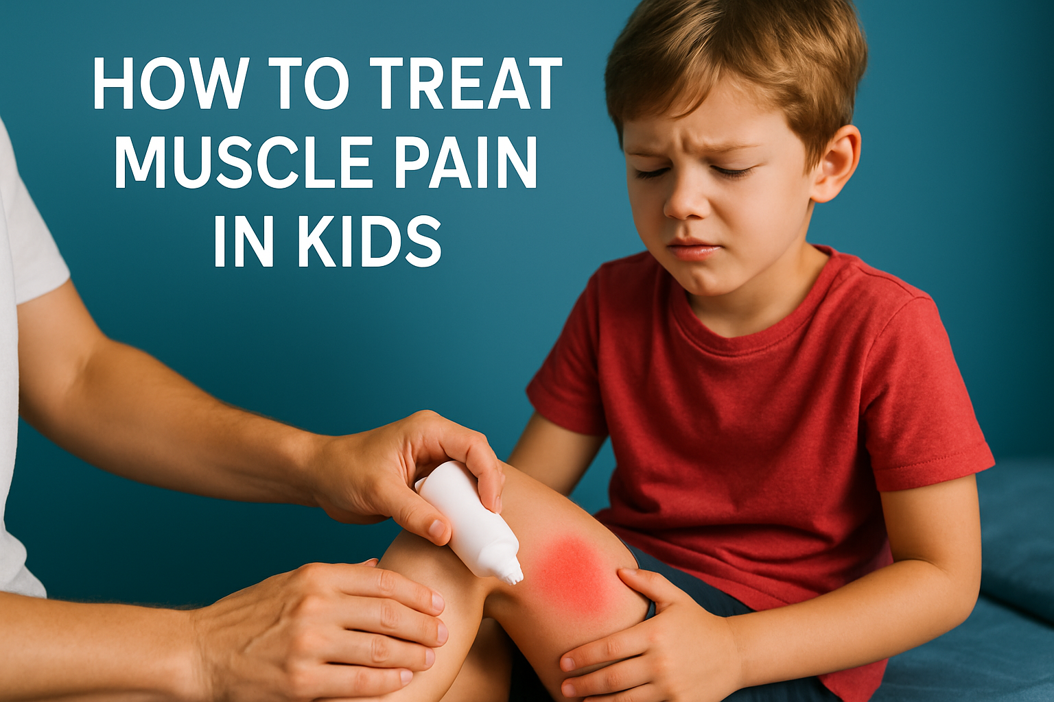 How to treat muscle pain in kids