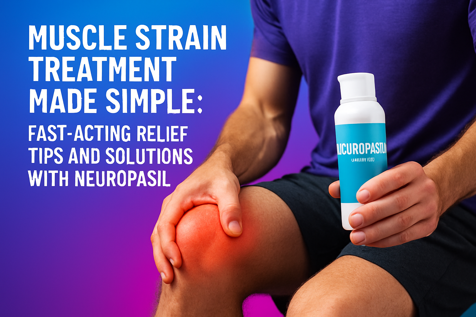 Muscle Strain Treatment Made Simple: Fast-Acting Relief Tips and Solutions with Neuropasil