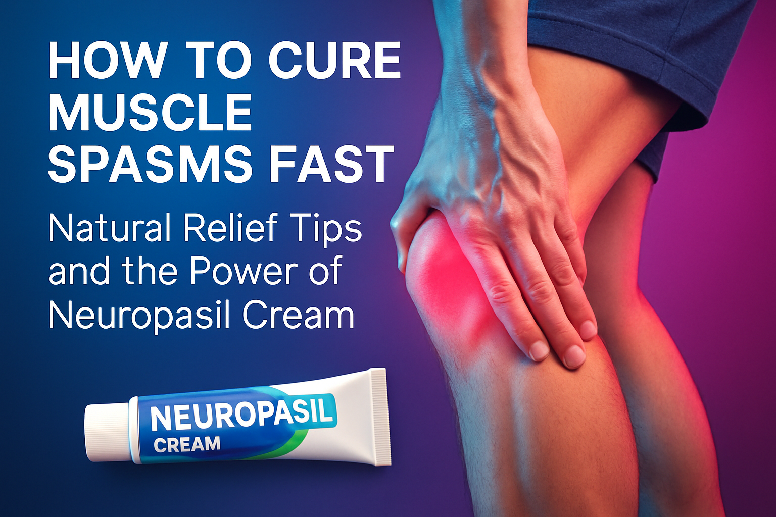 How to Cure Muscle Spasms Fast: Natural Relief Tips and the Power of Neuropasil Cream