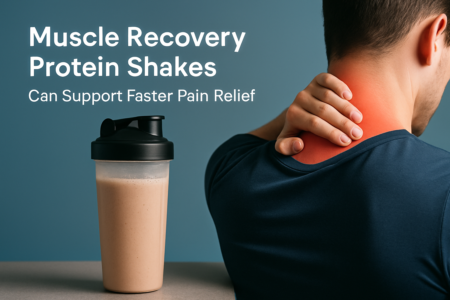 How Muscle Recovery Protein Shakes Can Support Faster Pain Relief for Sore Muscles and Nerves