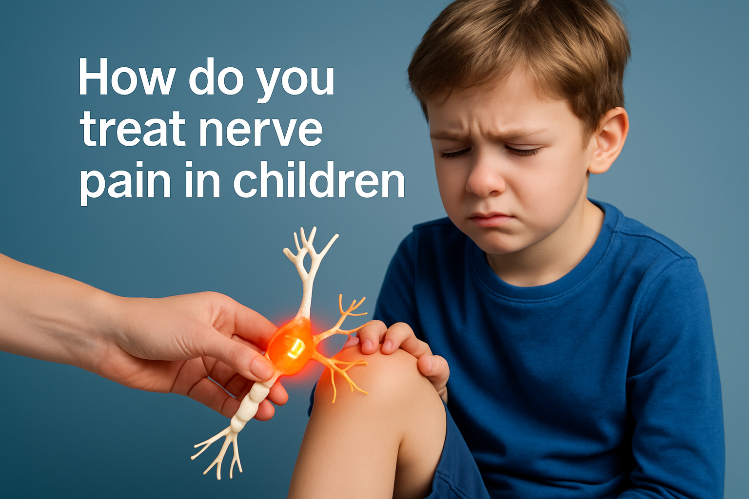 How do you treat nerve pain in children