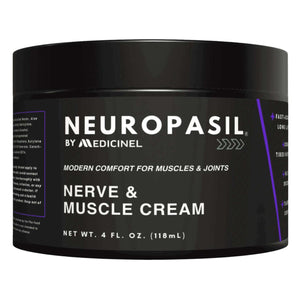 Neuropasil Nerve & Muscle Relief Cream, 4 oz, offers soothing relief for joints, muscles, back, and feet. Experience fast-acting comfort from Neuropasil for natural pain relief where you need it most.